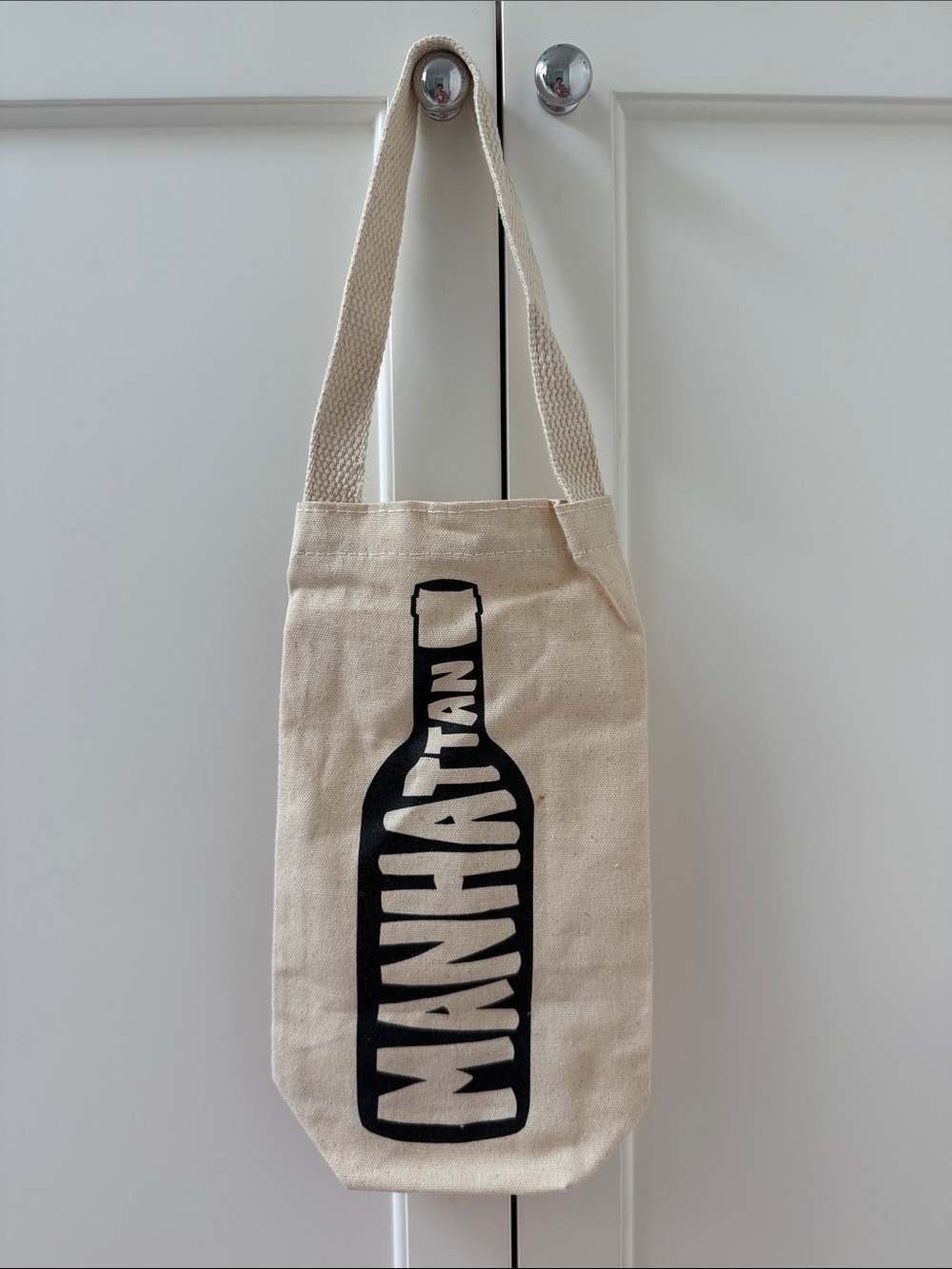 Canvas Wine Tote - from MapTotes